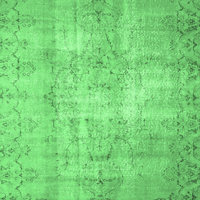 Abstract Emerald Green Contemporary Rug, con1319emgrn
