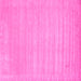 Square Solid Pink Modern Rug, con131pnk