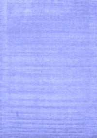 Solid Blue Modern Rug, con131blu