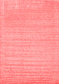 Solid Red Modern Rug, con131red