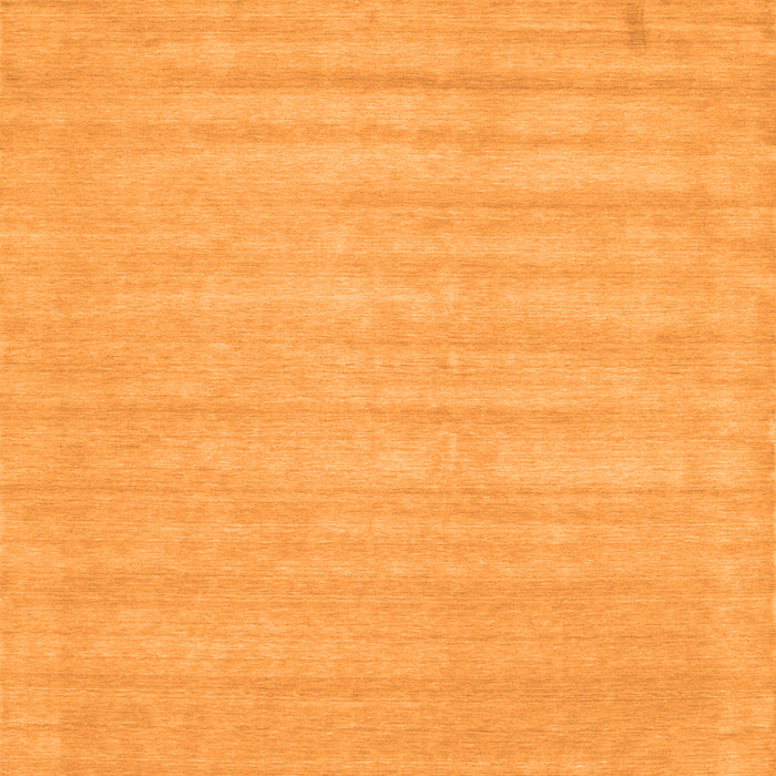 Solid Orange Modern Rug, con131org