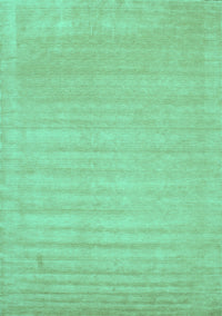 Solid Turquoise Modern Rug, con131turq