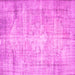 Square Abstract Pink Contemporary Rug, con1320pnk