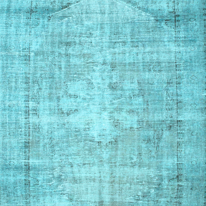 Abstract Light Blue Contemporary Rug, con1320lblu