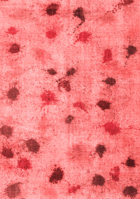 Abstract Red Contemporary Rug, con1321red