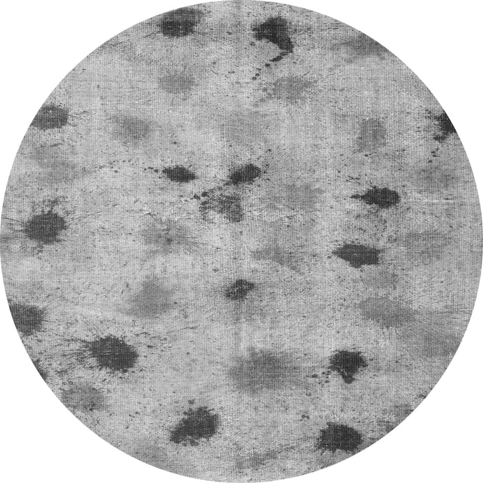 Machine Washable Abstract Gray Contemporary Rug, wshcon1321gry