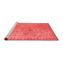 Contemporary Red Washable Rugs