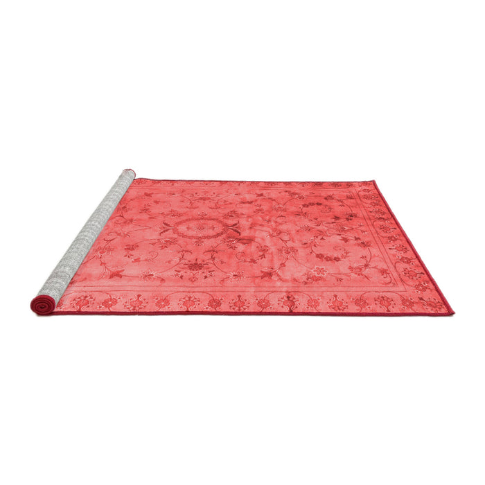 Contemporary Red Washable Rugs