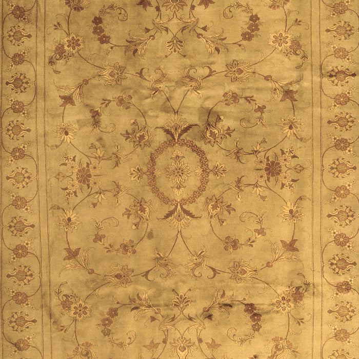 Machine Washable Abstract Brown Contemporary Rug, wshcon1322brn