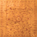 Serging Thickness of Abstract Orange Contemporary Rug, con1322org