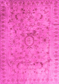 Abstract Pink Contemporary Rug, con1322pnk