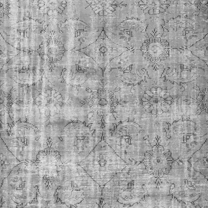 Serging Thickness of Machine Washable Abstract Gray Contemporary Rug, wshcon1323gry