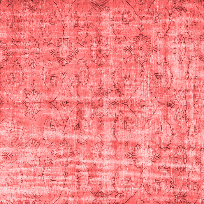 Machine Washable Abstract Red Contemporary Rug, wshcon1323red