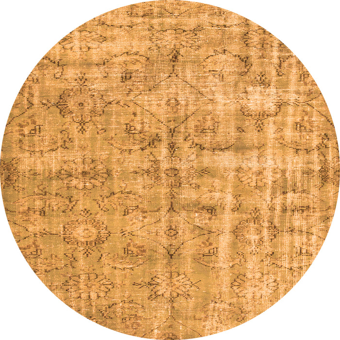 Machine Washable Abstract Orange Contemporary Area Rugs, wshcon1323org