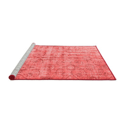Contemporary Red Washable Rugs