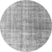 Machine Washable Abstract Gray Contemporary Rug, wshcon1324gry