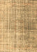 Abstract Brown Contemporary Rug, con1324brn