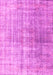 Abstract Pink Contemporary Rug, con1324pnk