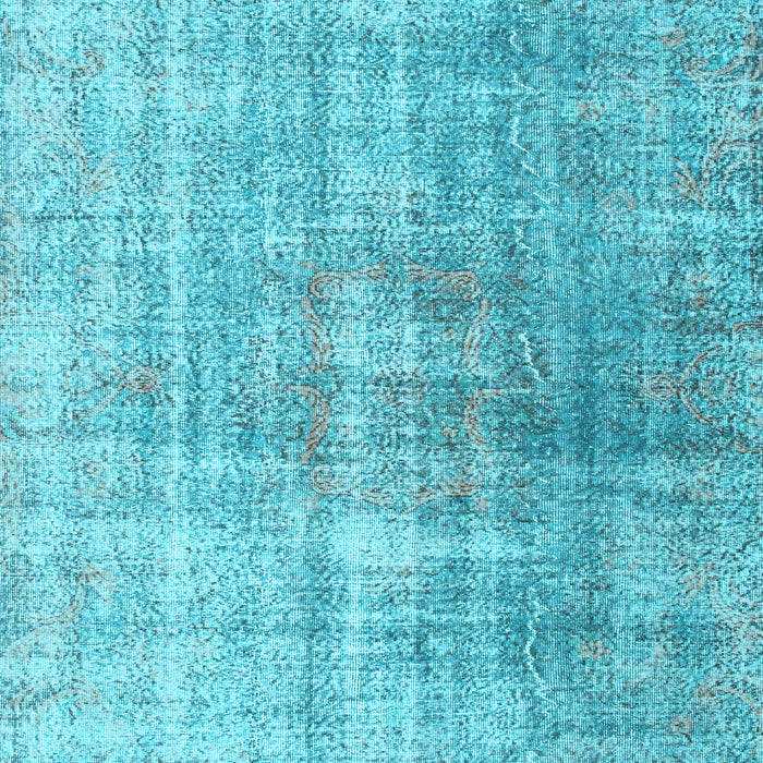 Abstract Light Blue Contemporary Rug, con1324lblu