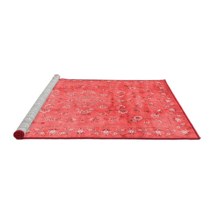 Contemporary Red Washable Rugs