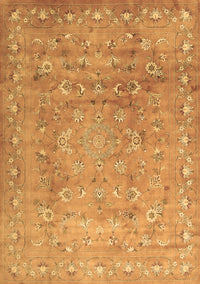 Abstract Brown Contemporary Rug, con1325brn