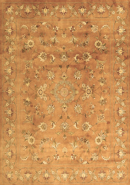 Abstract Brown Contemporary Rug, con1325brn