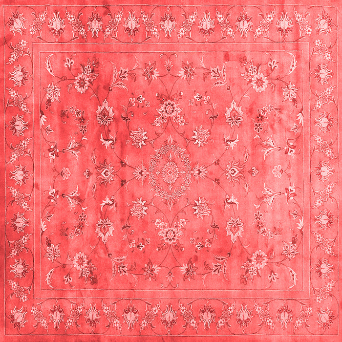 Abstract Red Contemporary Rug, con1325red