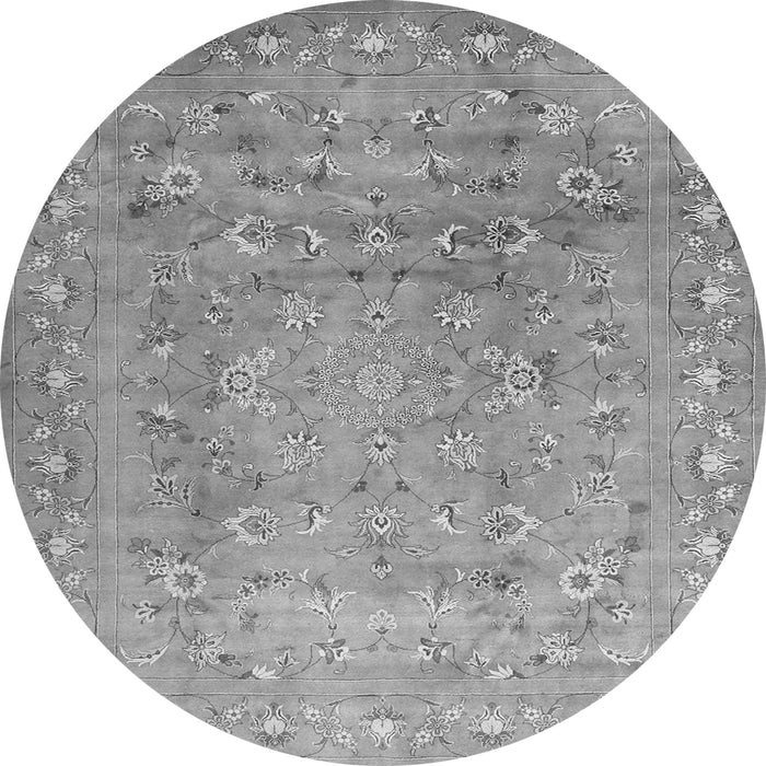 Machine Washable Abstract Gray Contemporary Rug, wshcon1325gry