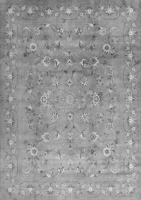 Abstract Gray Contemporary Rug, con1325gry