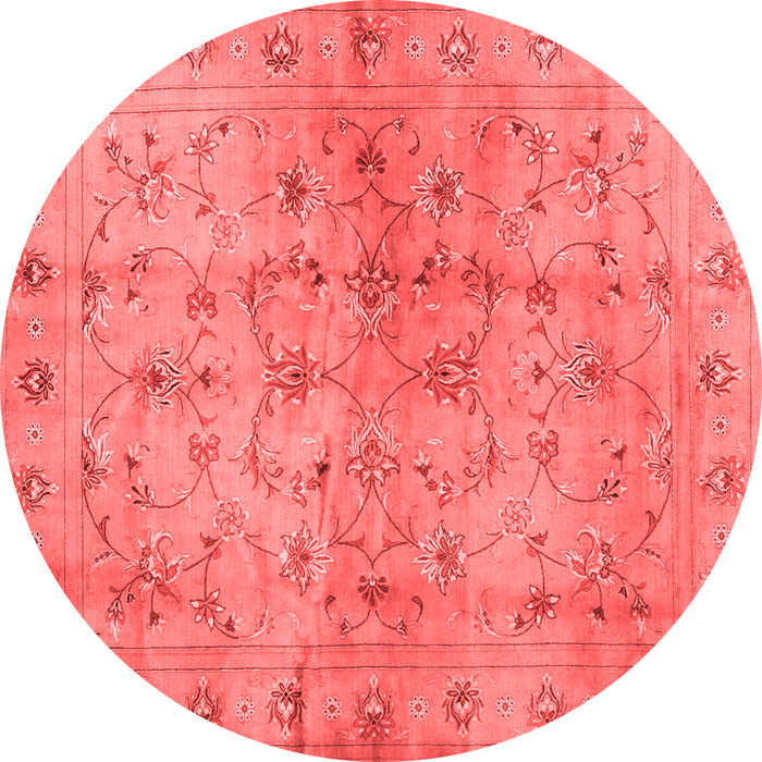 Abstract Red Contemporary Rug, con1326red