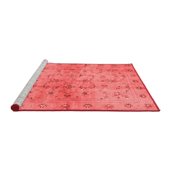 Contemporary Red Washable Rugs