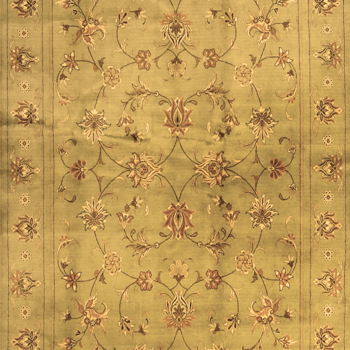 Machine Washable Abstract Brown Contemporary Rug, wshcon1326brn