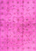 Abstract Pink Contemporary Rug, con1326pnk