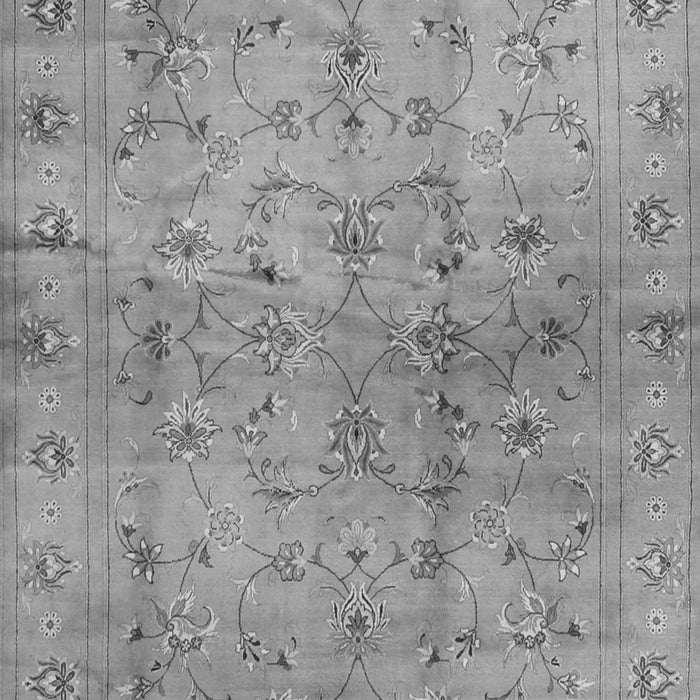 Serging Thickness of Machine Washable Abstract Gray Contemporary Rug, wshcon1326gry