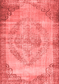 Abstract Red Contemporary Rug, con1327red