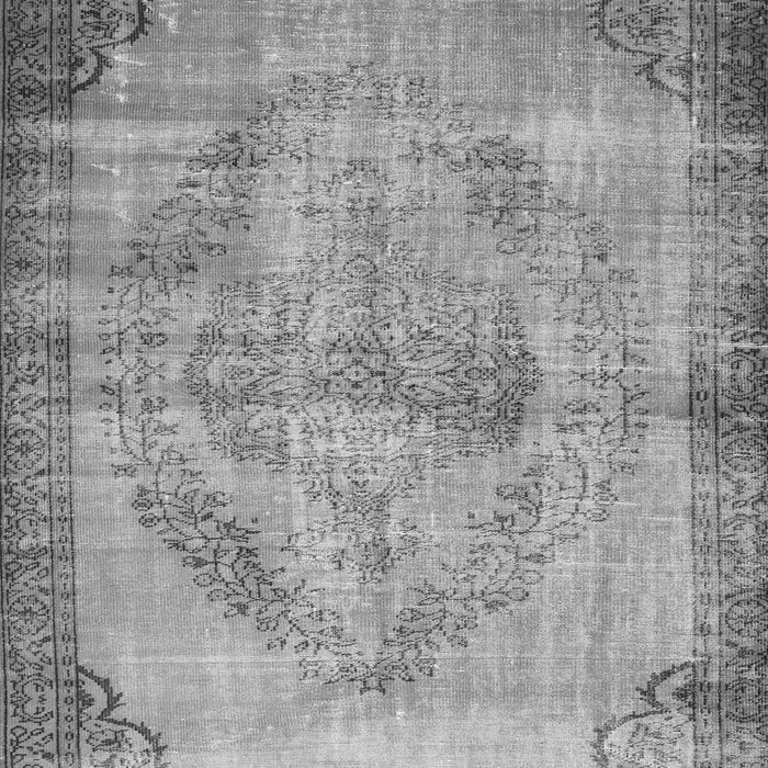 Serging Thickness of Machine Washable Abstract Gray Contemporary Rug, wshcon1327gry