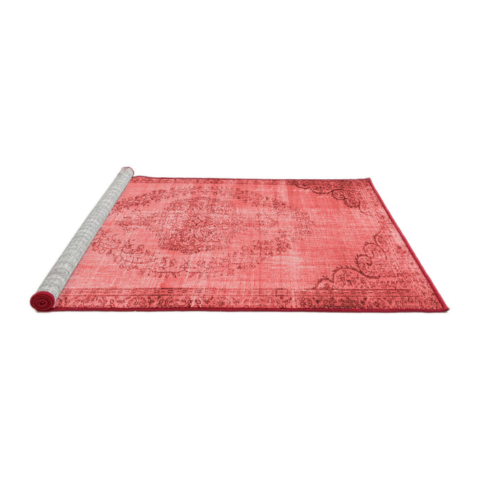 Contemporary Red Washable Rugs