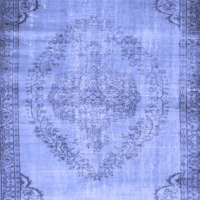 Machine Washable Abstract Blue Contemporary Rug, wshcon1327blu