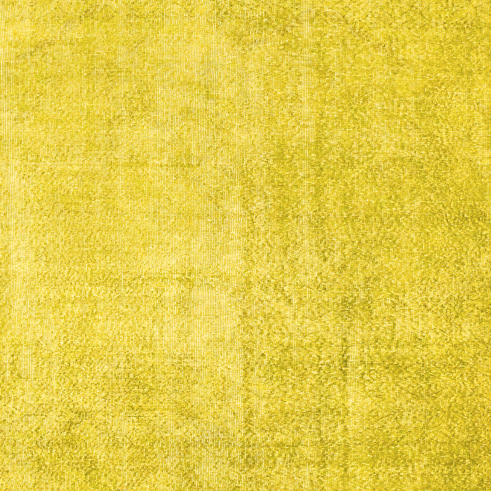 Abstract Yellow Contemporary Rug, con1328yw