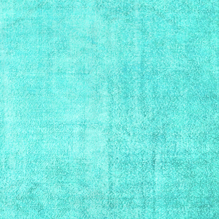 Machine Washable Abstract Turquoise Contemporary Area Rugs, wshcon1328turq