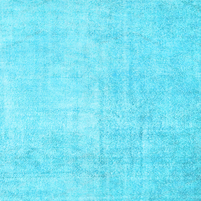 Square Abstract Light Blue Contemporary Rug, con1328lblu