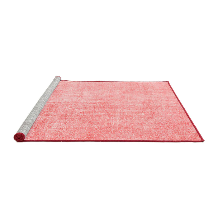 Contemporary Red Washable Rugs