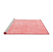 Contemporary Red Washable Rugs