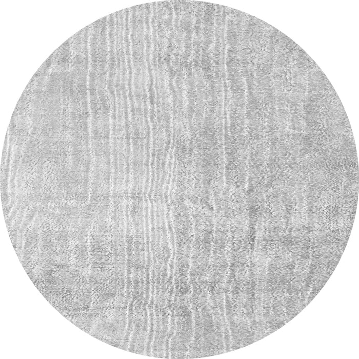 Square Abstract Gray Contemporary Rug, con1328gry