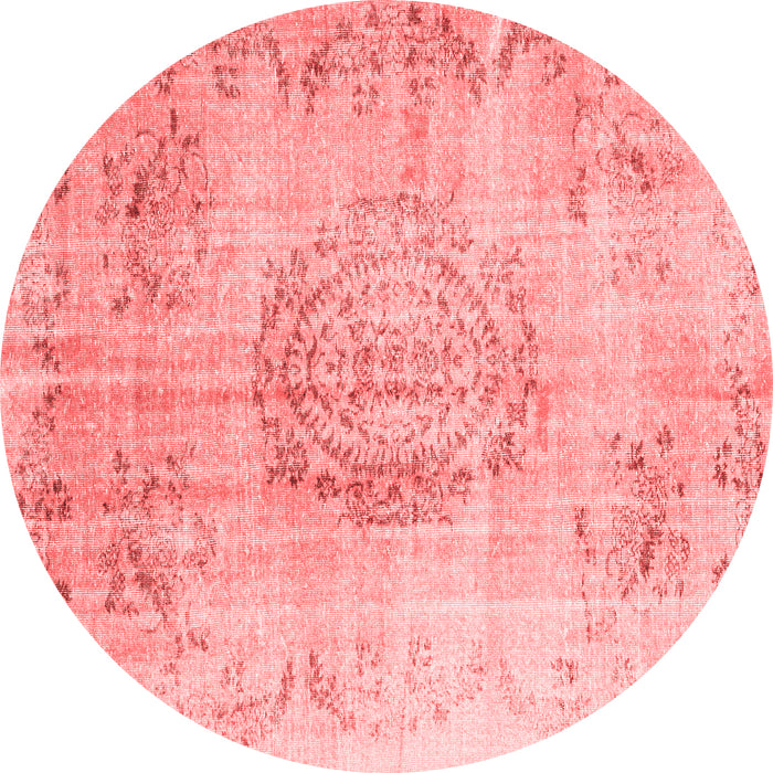 Machine Washable Abstract Red Contemporary Rug, wshcon1329red