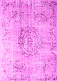 Abstract Pink Contemporary Rug, con1329pnk