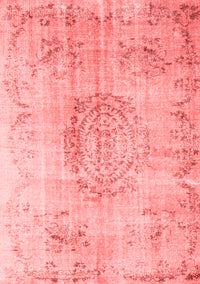 Abstract Red Contemporary Rug, con1329red