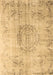 Abstract Brown Contemporary Rug, con1329brn