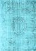 Machine Washable Abstract Light Blue Contemporary Rug, wshcon1329lblu