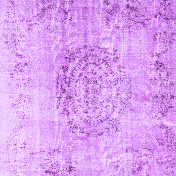 Abstract Purple Contemporary Rug, con1329pur